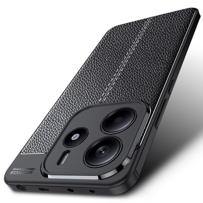 Coque Xiaomi Redmi Note 14 5G Texture Litchi