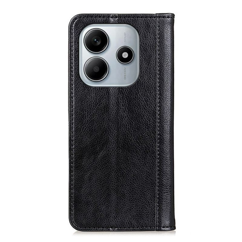 Flip Cover Xiaomi Redmi Note 14 5G Cuir Fendu
