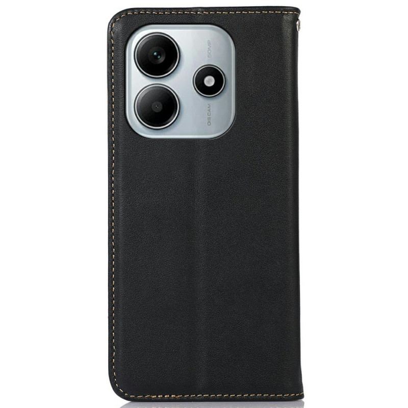 Flip Cover Xiaomi Redmi Note 14 5G Cuir Nappa