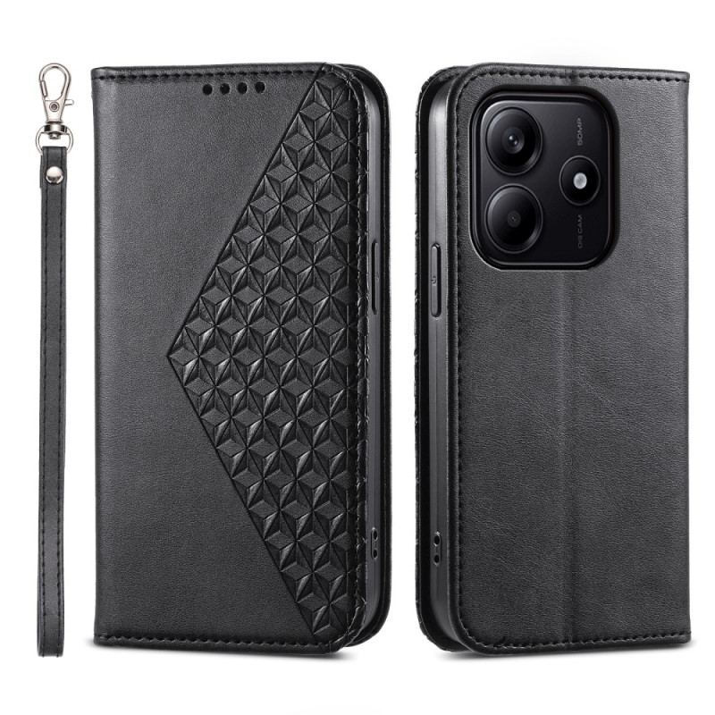 Flip Cover Xiaomi Redmi Note 14 5G Design Losanges
