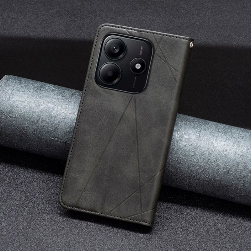 Flip Cover Xiaomi Redmi Note 14 5G Géométrie