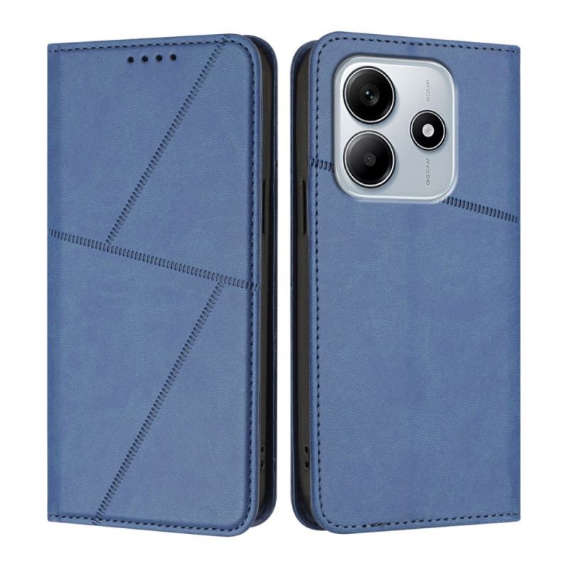 Flip Cover Xiaomi Redmi Note 14 5G / Poco M7 Pro 5G Lignes