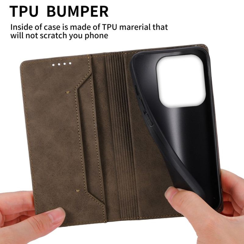 Flip Cover Xiaomi Redmi Note 14 5G Portefeuille RFID