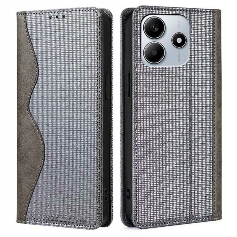 Flip Cover Xiaomi Redmi Note 14 5G Protection RFID Design Ondulé
