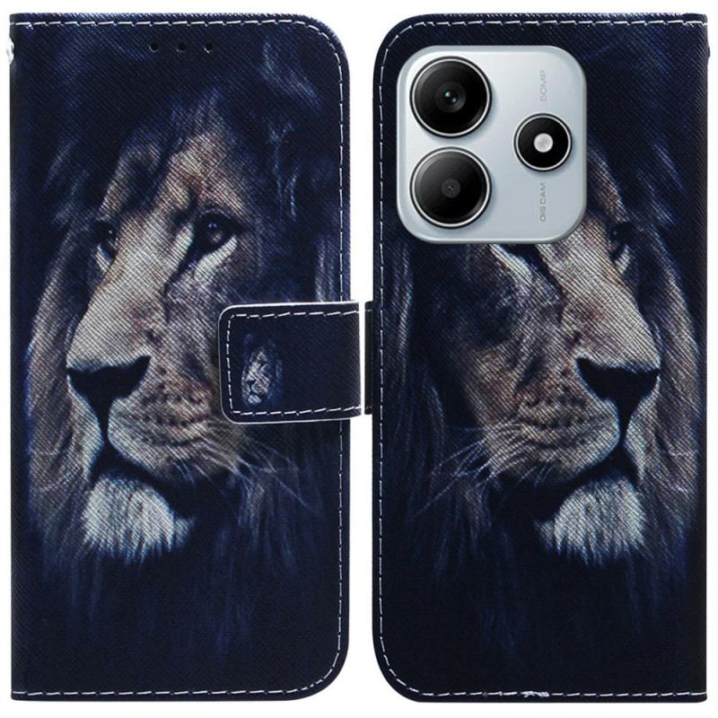 Housse Xiaomi Redmi Note 14 5G Dreaming Lion