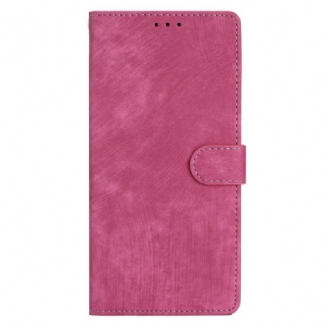 Housse Xiaomi Redmi Note 14 5G Effet Daim à Lanière