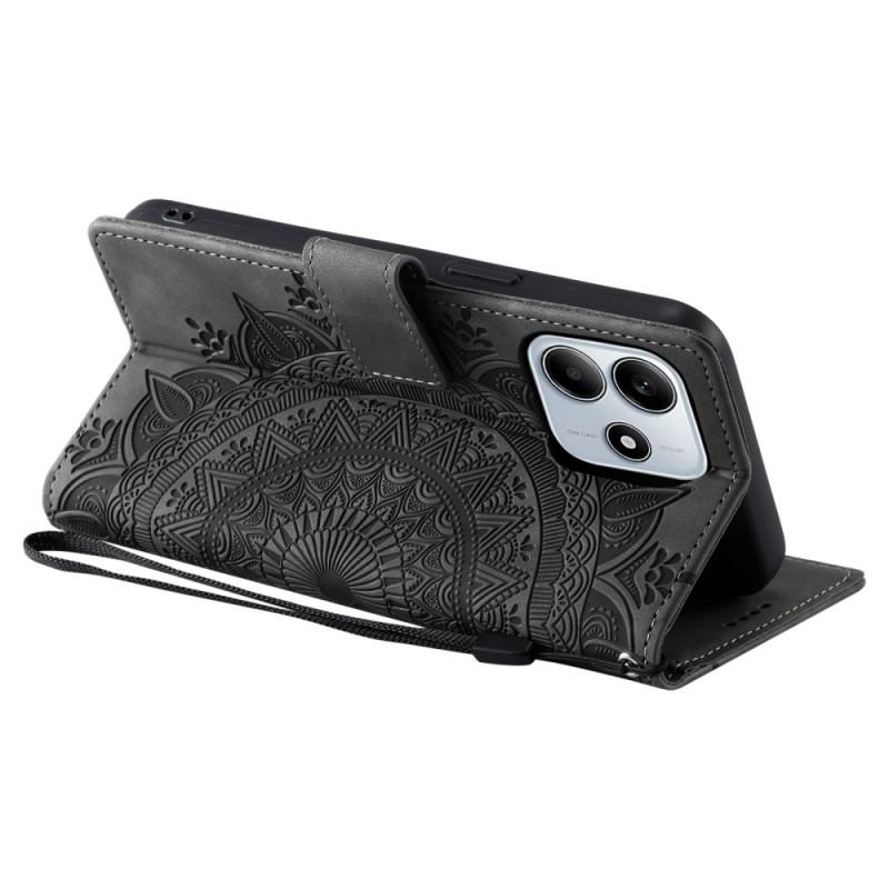 Housse Xiaomi Redmi Note 14 5G Effet Daim Mandala