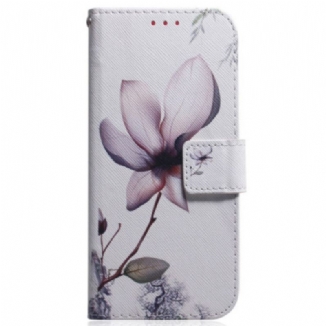 Housse Xiaomi Redmi Note 14 5G Fleur Rose