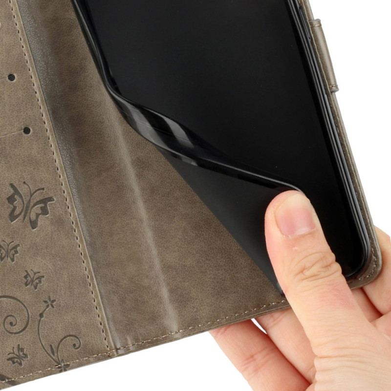 Housse Xiaomi Redmi Note 14 5G Fleurs et Papillons