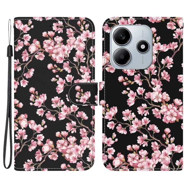 Housse Xiaomi Redmi Note 14 5G Fleurs de Prunier