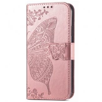 Housse Xiaomi Redmi Note 14 5G Papillon Baroque
