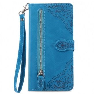 Housse Xiaomi Redmi Note 14 5G Pochette à Fermeture Éclair Motif