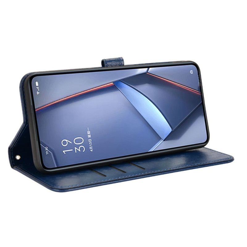 Housse Xiaomi Redmi Note 14 5G / Poco M7 Pro 5G Pointes Brillants à Lanière