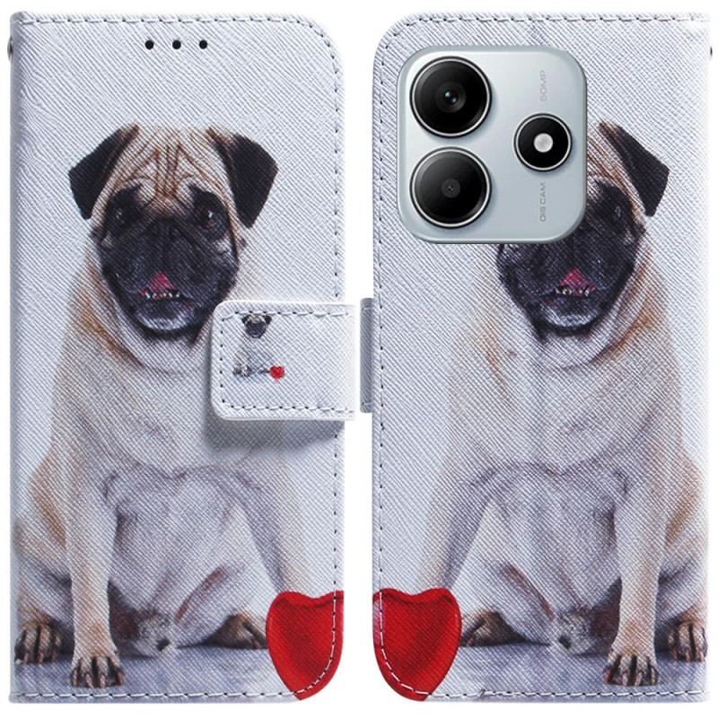 Housse Xiaomi Redmi Note 14 5G Pug Dog