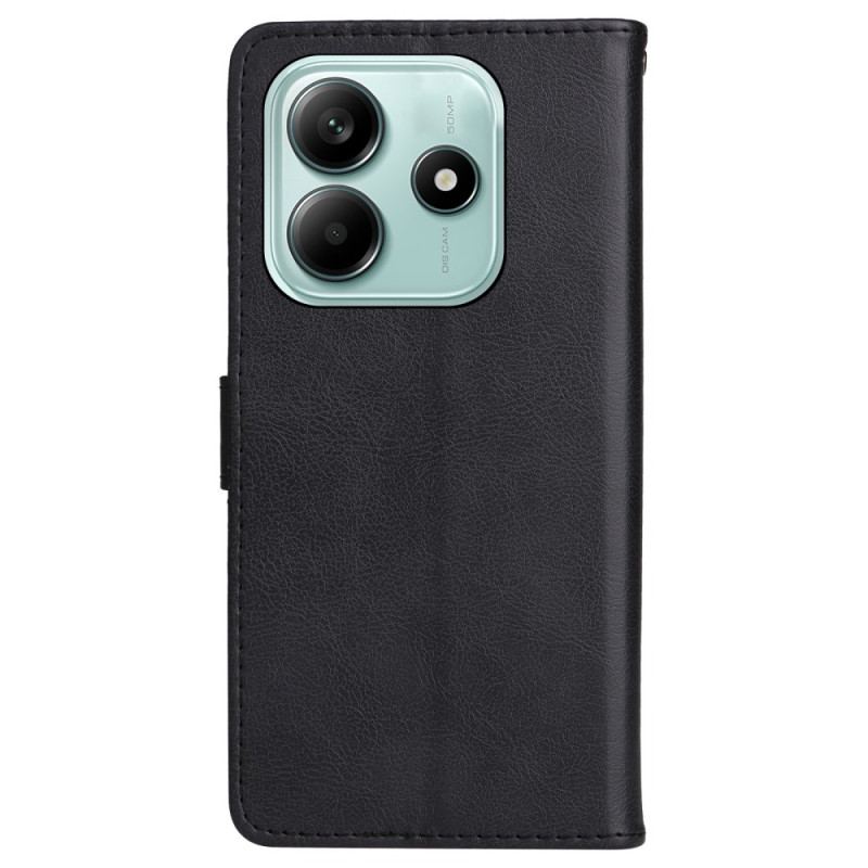 Housse Xiaomi Redmi Note 14 5G Simili Cuir à Lanière