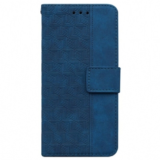 Housse Xiaomi Redmi Note 14 Motif Tissé à Lanière
