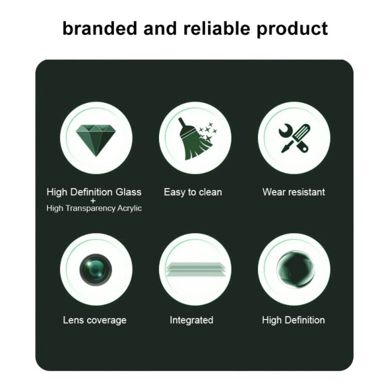 Lentille de Protection en Verre Trempé pour Xiaomi Redmi Note 14 5G