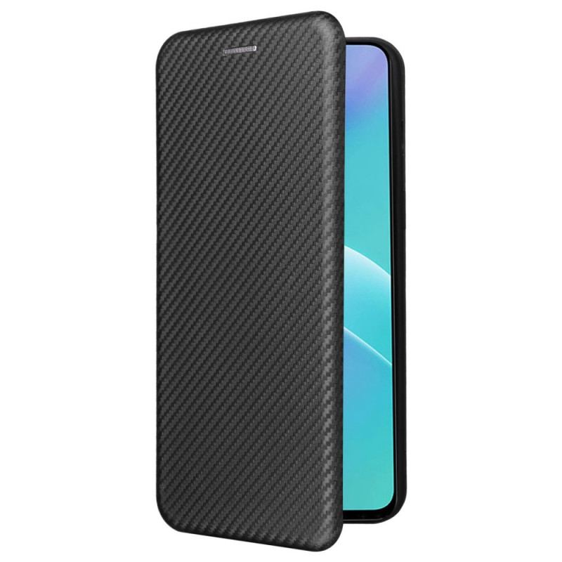 Flip Cover OnePlus Nord 2T 5G Fibre Carbone à Anneau