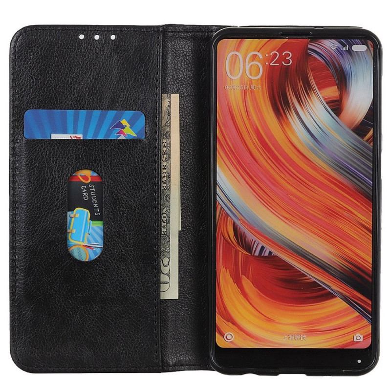 Housse OnePlus Nord 2T 5G Cuir Fendu