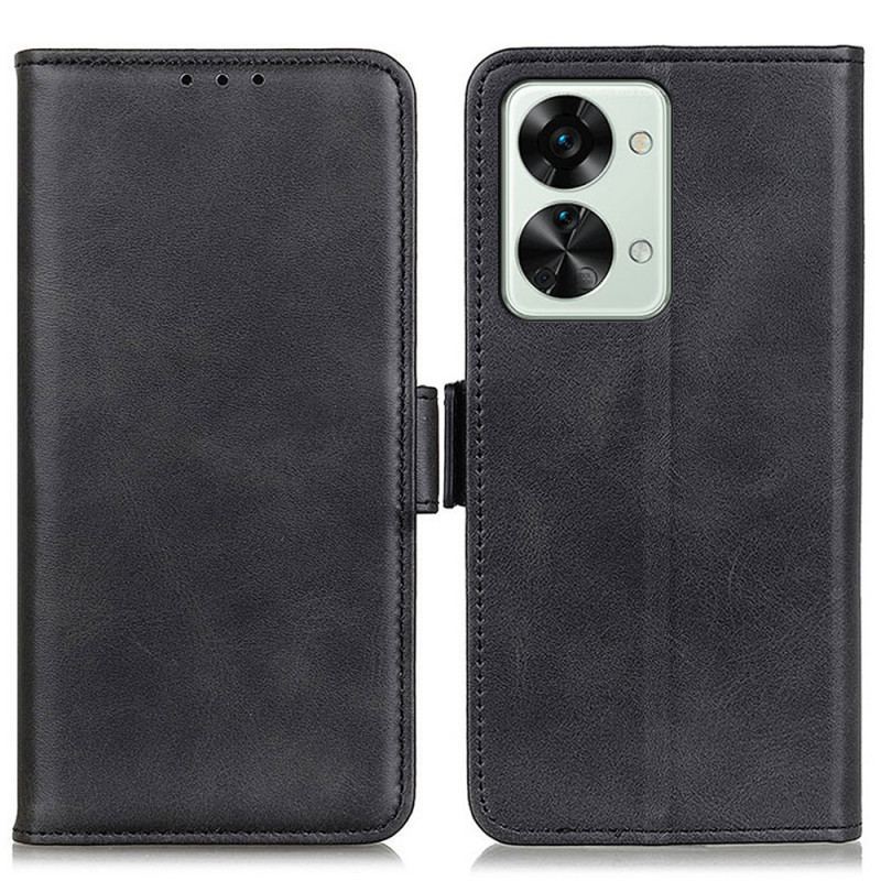 Housse OnePlus Nord 2T 5G Double Fermoir