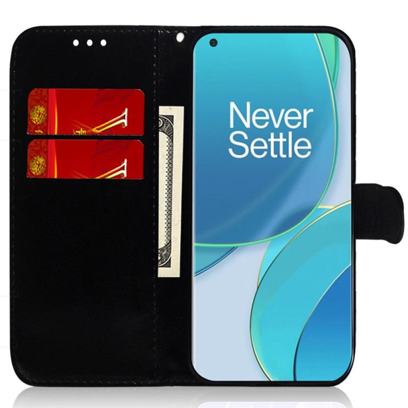 Housse OnePlus Nord 2T 5G Effet Miroir Simili Cuir