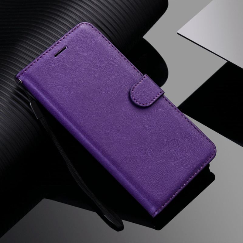 Housse OnePlus Nord 2T 5G Simili Cuir Porte-Cartes à Lanière