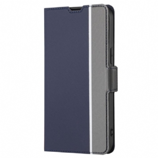 Housse OnePlus Nord 2T 5G Style Cuir Bicolore