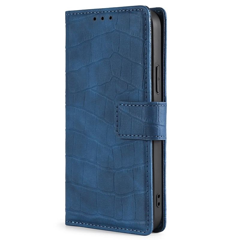 Housse OnePlus Nord 2T 5G Style Peau de Crocodile