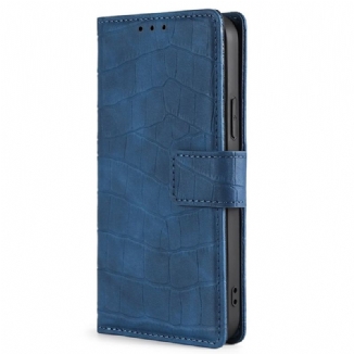 Housse OnePlus Nord 2T 5G Style Peau de Crocodile