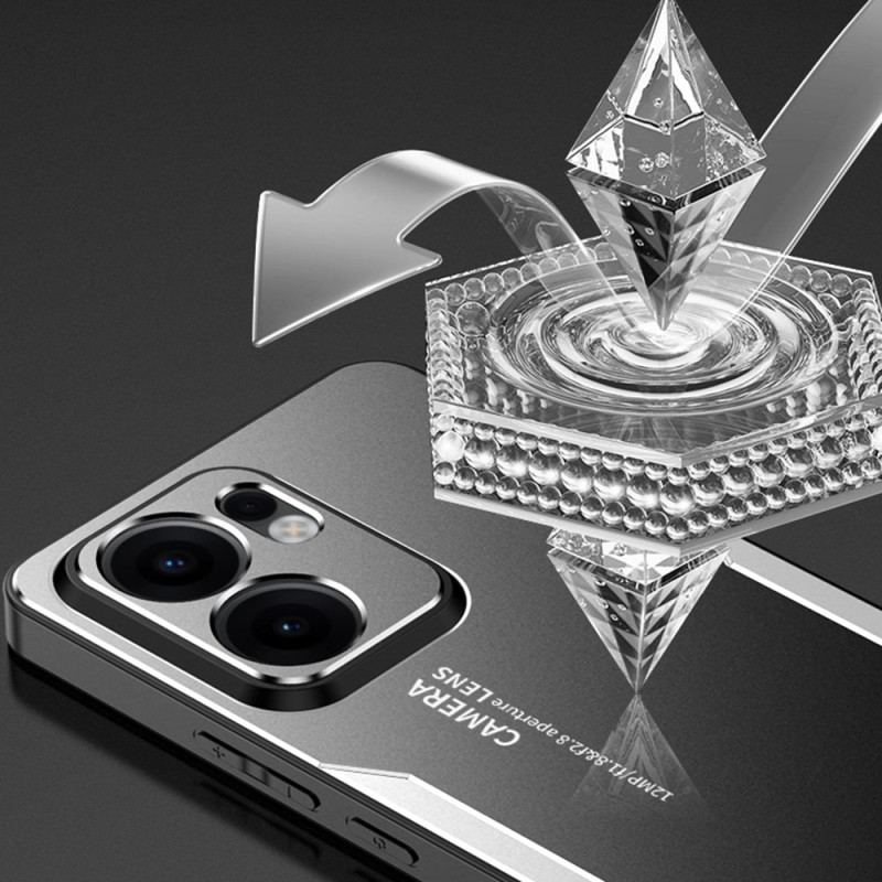 Coque Oppo Reno 13F 4G / 5G / FS 5G Effet Métal