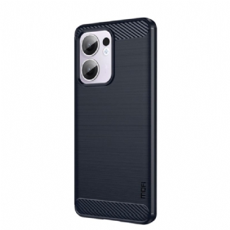Coque Oppo Reno 13F 4G / 5G / FS 5G Fibre Cabrone Brossée