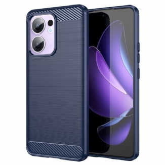 Coque Oppo Reno 13F 4G / 5G / FS 5G Fibre Carbone Brossée