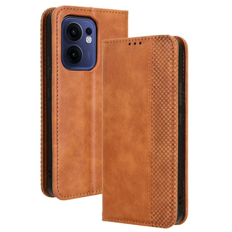 Flip Cover Oppo Reno 13F 4G / 5G / FS 5G Frise Vintage