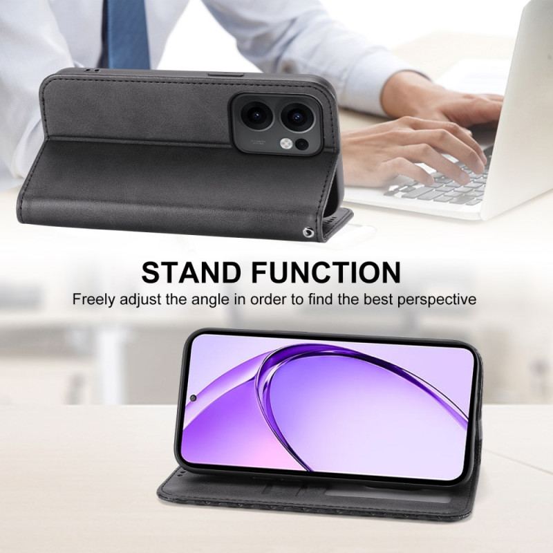 Flip Cover Oppo Reno 13F 4G / 5G / FS 5G Losanges et Lanière