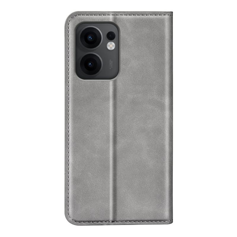 Flip Cover Oppo Reno 13F 4G / 5G / FS 5G Style Cuir