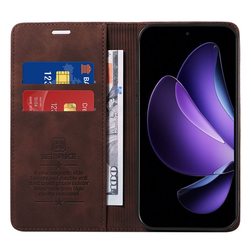Flip Cover Oppo Reno 13F 4G / 5G / FS 5G Technologie Anti-RFID BETOPNICE