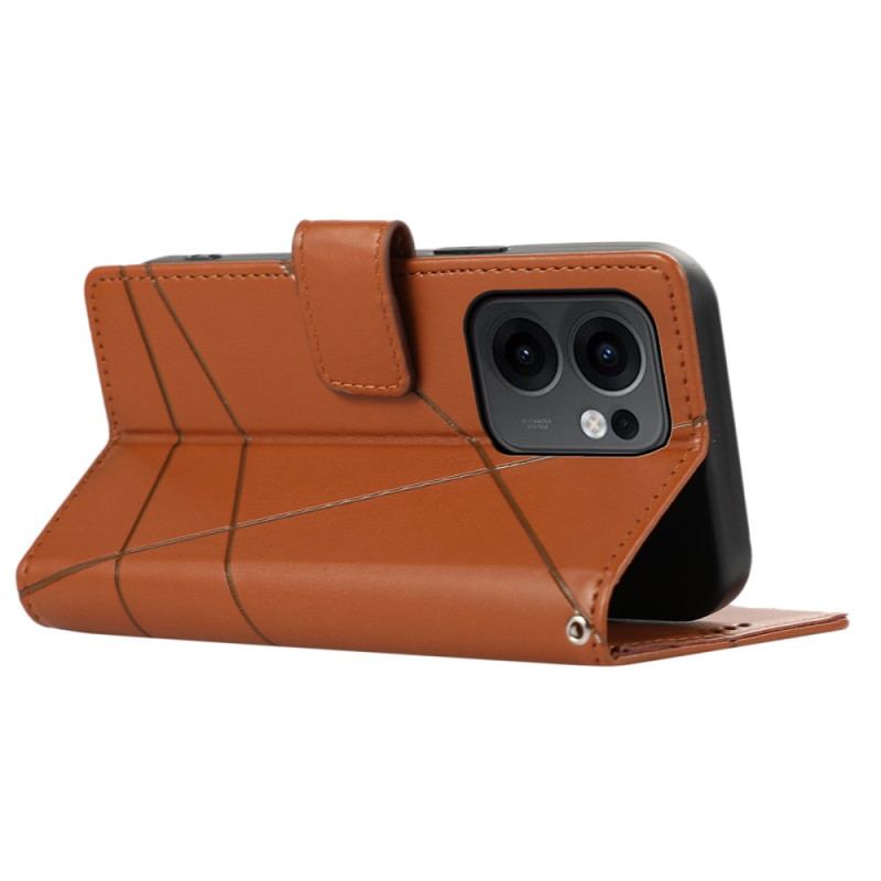 Housse Oppo Reno 13F 4G / 5G / FS 5G Lignes