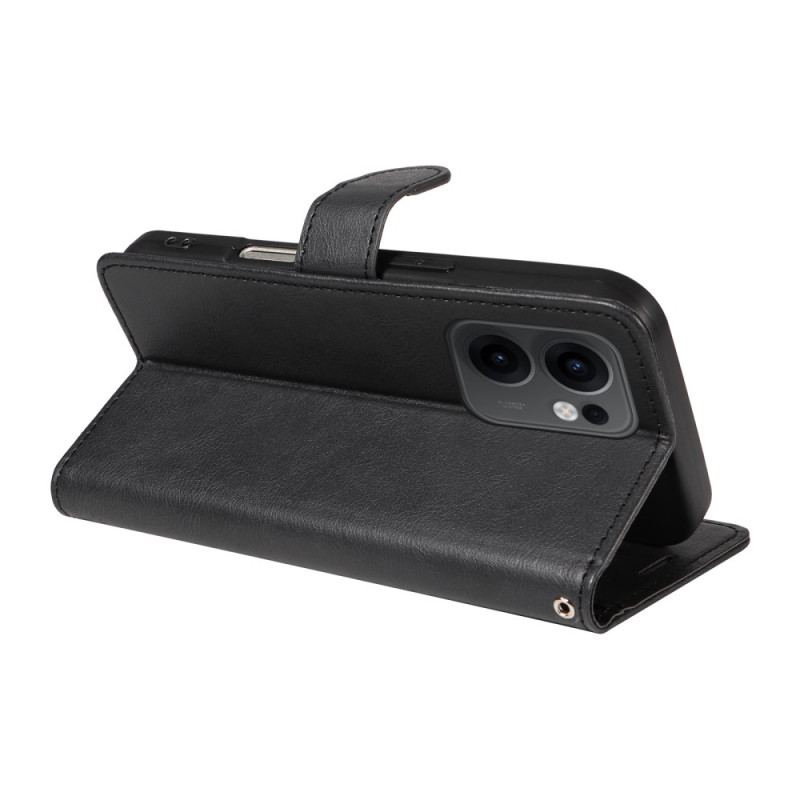 Housse Oppo Reno 13F 4G / 5G / FS 5G Simili Cuir Uni