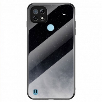 Coque Realme C21 Verre Trempé Marbre