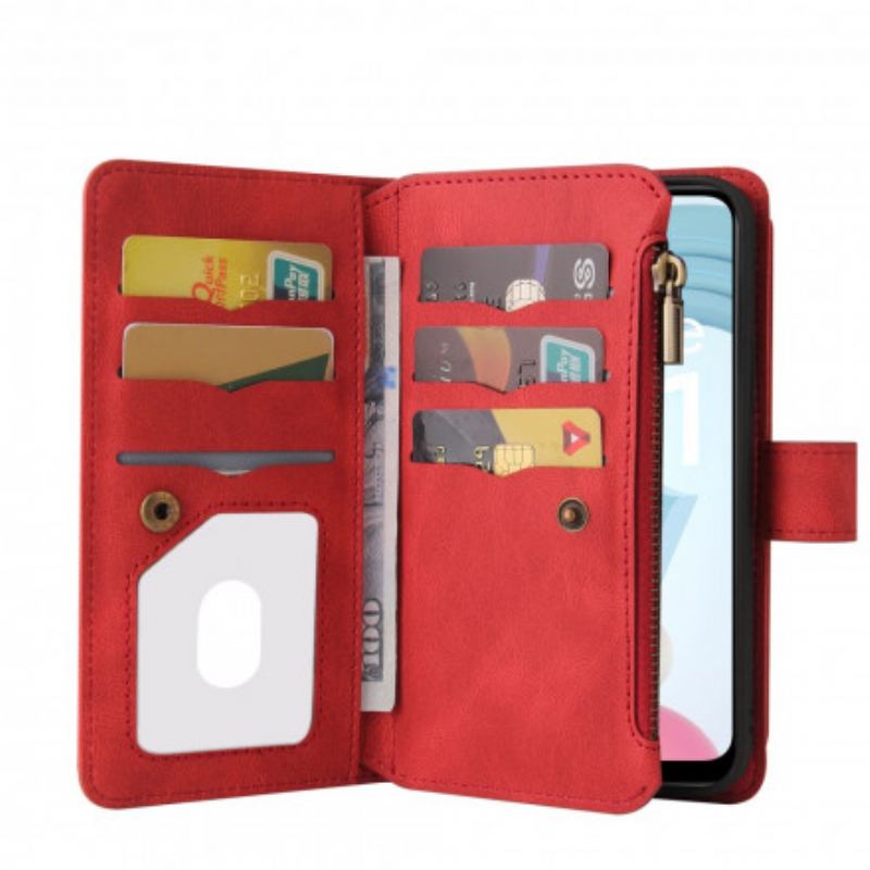 Housse Realme C21 Multi-fonctions 10 Porte-Cartes