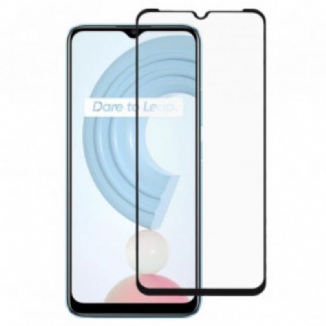 Protection Écran Verre Trempé Contours Noirs Realme C21