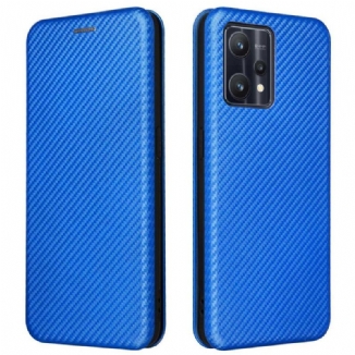 Flip Cover OnePlus Nord CE 2 Lite 5G Texture Fibre Carbone
