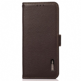 Housse OnePlus Nord CE 2 Lite 5G Cuir Litchi KHAZNEH RFID