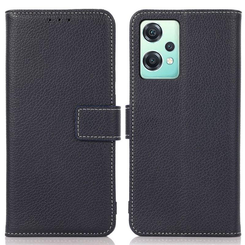 Housse OnePlus Nord CE 2 Lite 5G Effet Cuir et Coutures
