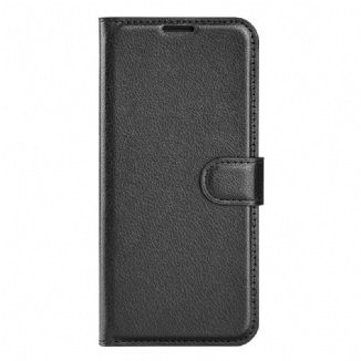 Housse OnePlus Nord CE 2 Lite 5G Simili Cuir Litchi Classique