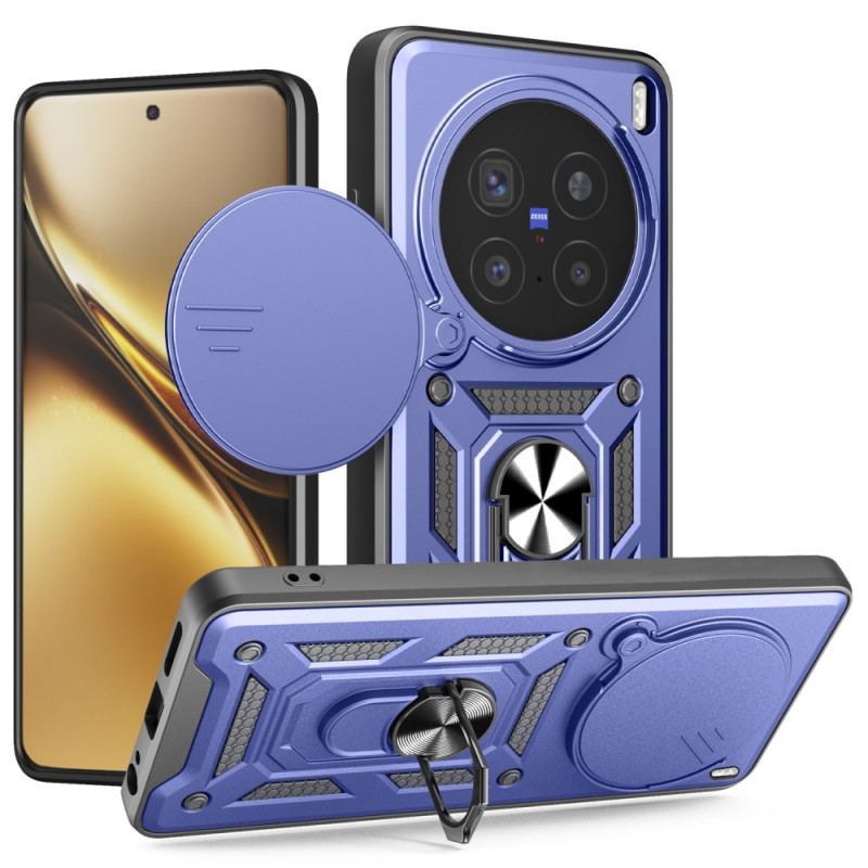Coque Vivo X200 Pro Protection Caméra Coulissante et Support Intégré