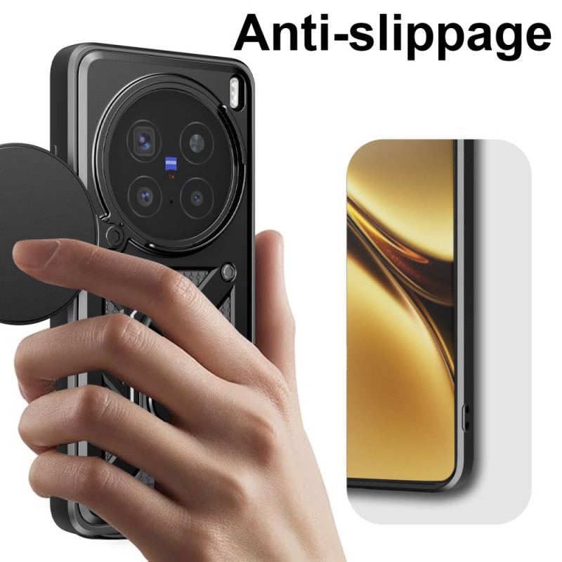Coque Vivo X200 Pro Protection Caméra Coulissante et Support Intégré