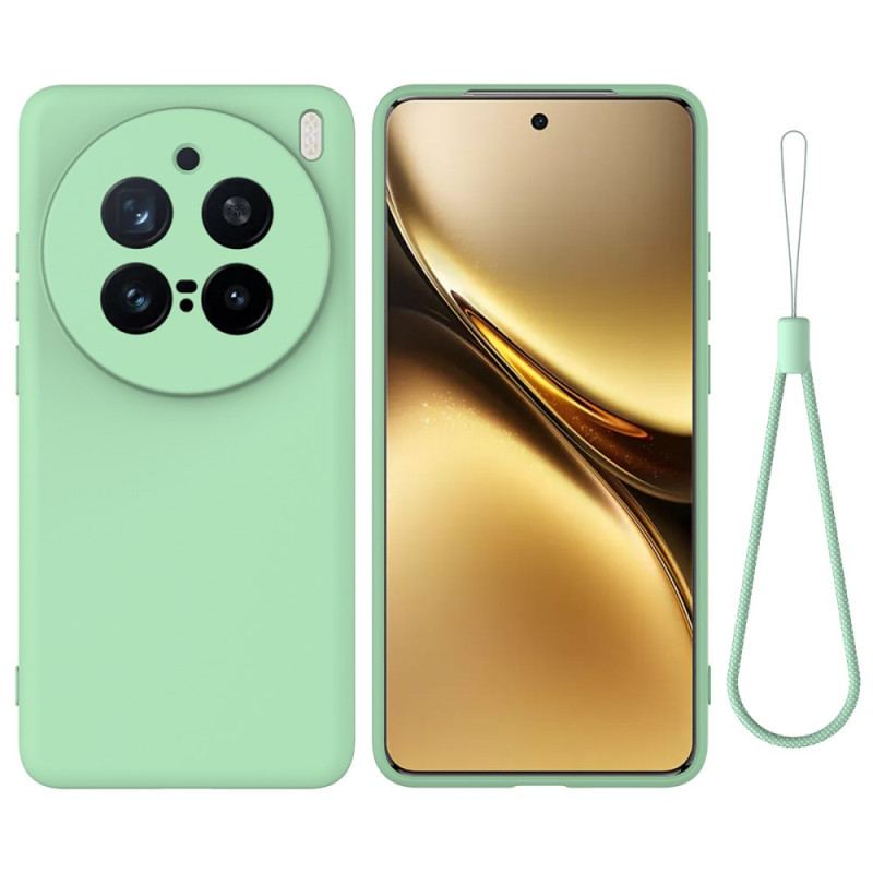 Coque Vivo X200 Pro Silicone Liquide à Lanière