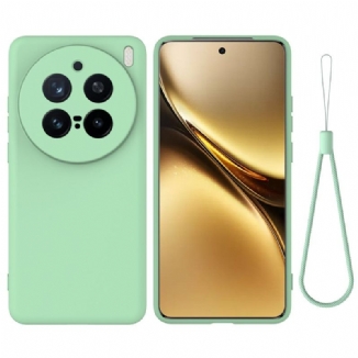 Coque Vivo X200 Pro Silicone Liquide à Lanière