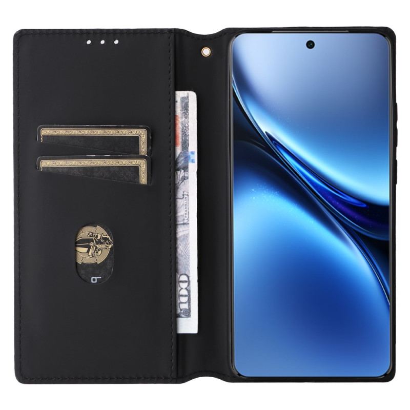 Flip Cover Vivo X200 Pro Motif Losanges